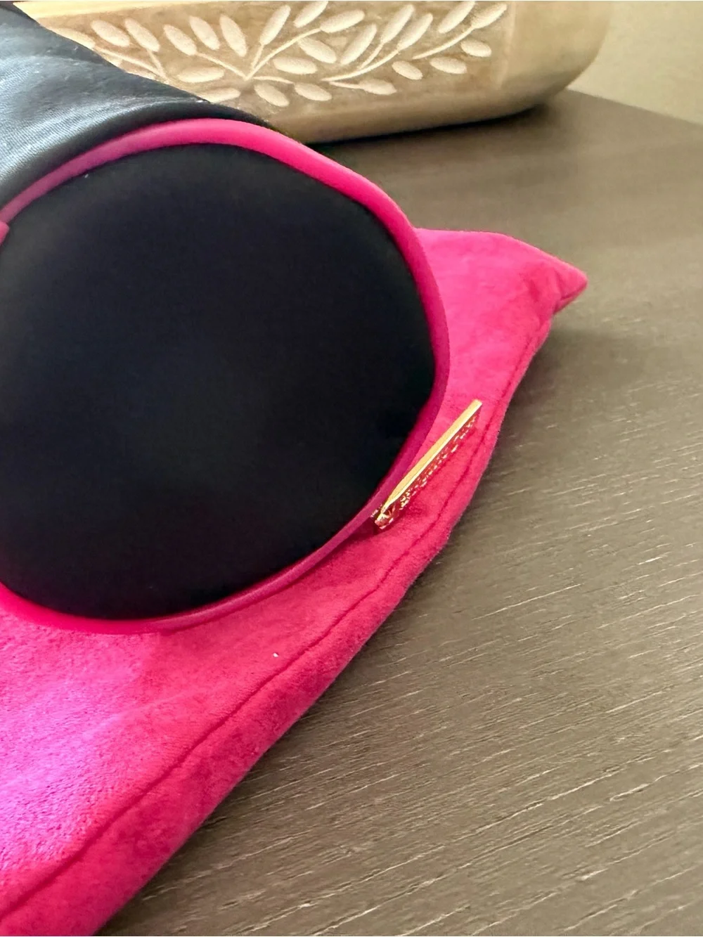 Rustic Cuff Jewelry Travel Case & Pink Dust Cover